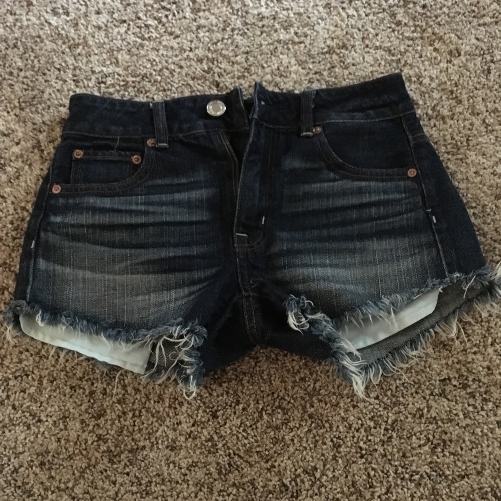 American eagle high rise shorts